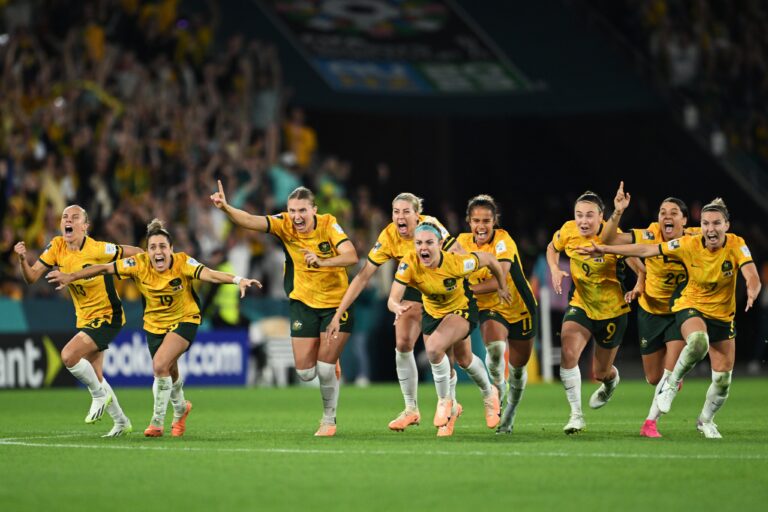 Matildas beat France 7-6 in FIFA Women’s World Cup quarterfinal in Brisbane