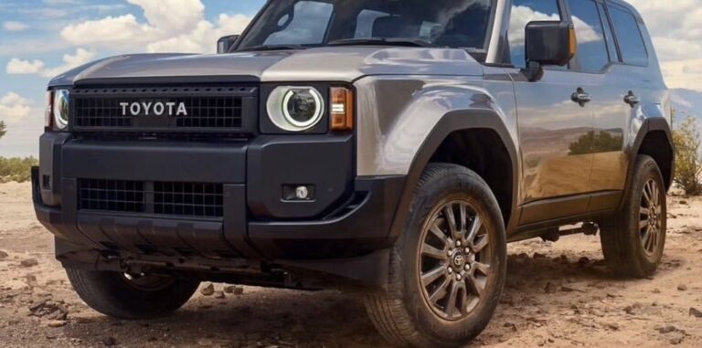 Toyota Landcruiser Prado 2024 leakes before official release on 02 Aug 2023 Toyota Landcruiser Prado 2024 leakes before official release on 02 Aug 2023